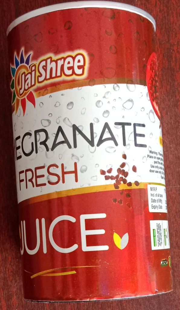 Tin Shower Red